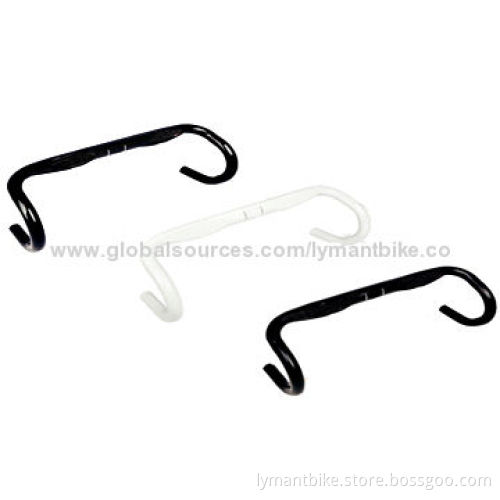 Bicycle Handlebar, Made of AL6061 + DB + Carbon, Center of 31.8mm, Width of 420/440mm